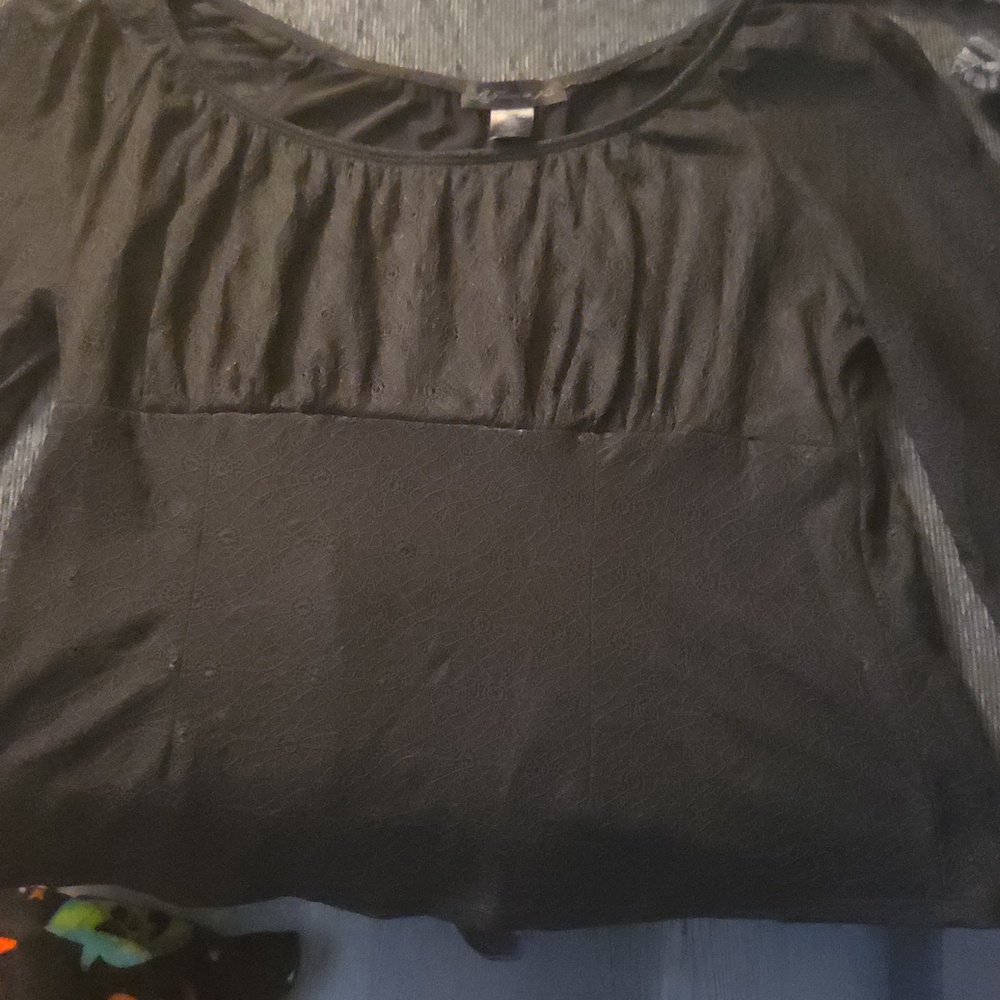 Le Femme en Noir Wicked Web Blouse- 3X - Picture 4 of 4